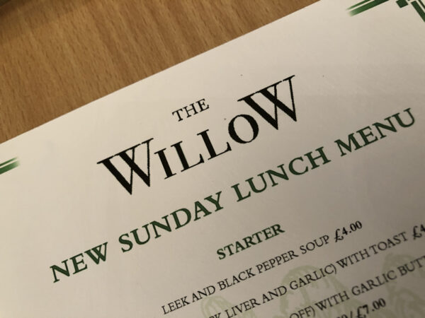 TheWillow    Places to eat   We Love Peterborough