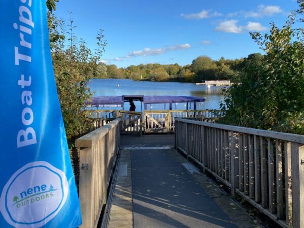 Ferry Meadows Boat Trip  walkway