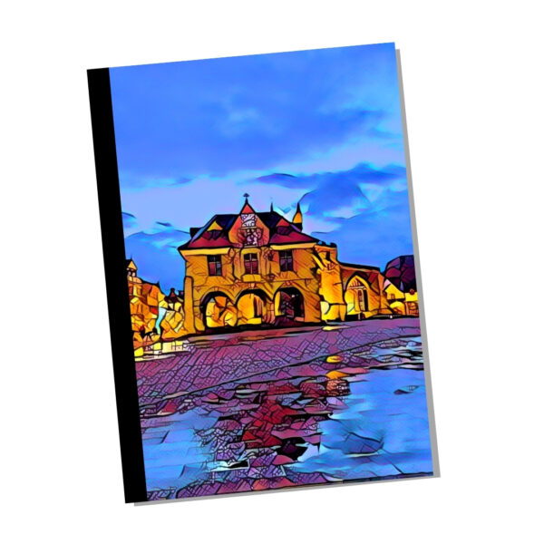 Peterborough Guildhall 120 page Notebook / Journal (6x9") Squares Design
