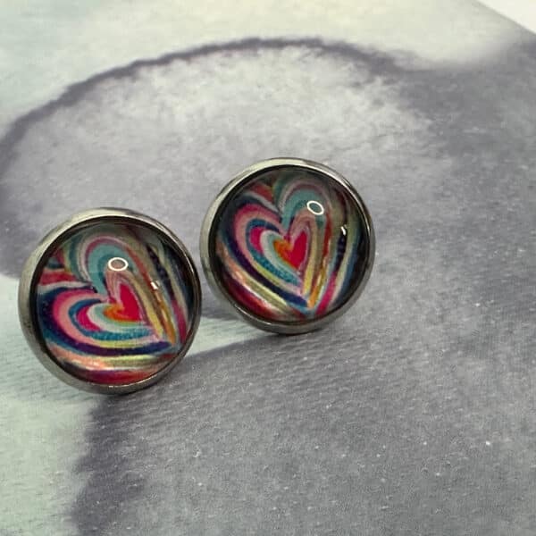 DomeEarrings heart (8)